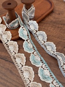 Gold Water-soluble <strong>Lace</strong> Brocade <strong>Fabric</strong> Home Soft Decorations Women's Accessories Classic Computer Embroidery Unilateral Hollow - Product Image 2