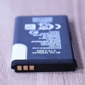 ISUNOO BL-5C แบตเตอรี่สำหรับโนเกีย C2-06 C2-00 X2-01 1100 6600 6230 5130 2310 3100 6030 3120 3650 6263 <span class=keywords><strong>7610</strong></span> 7600 6820 BL-5CA BL-5CB - Product Image 3