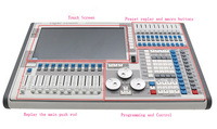 Console de contrôleur de lumière de scène de vente chaude dmx 512 contrôleur club éclairage audio vidéo professionnel