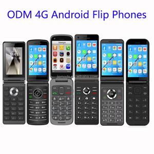 Odm Custom 4g voltè Smart Button telefoni pieghevoli Touch Screen Dual Sim versione globale sbloccato tastiera Android Flip Mobile - Product Image 5