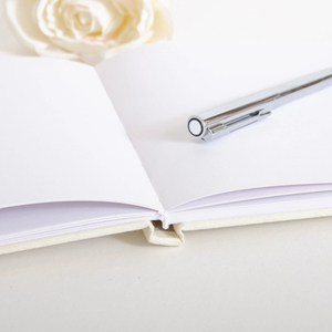 <strong>Personalised</strong> Linen Guest <strong>Book</strong> Engagement Scrapbook Linen Hardcover <strong>Wedding</strong> Guest <strong>Book</strong> - Product Image 6