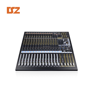 Bàn trộn âm thanh <span class=keywords><strong>DJ</strong></span> mô phỏng 16 kênh 2 nhóm với MP3, Bluetooth, <span class=keywords><strong>USB</strong></span> & đèn LED báo hiệu - Product Image 4