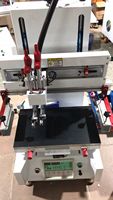 Système de sérigraphie MINI Top-table, imprimante à écran plat en silicone pour plaque signalétique métallique