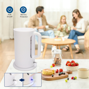 Bouilloire électrique en plastique avec <span class=keywords><strong>chauffe</strong></span>-eau, <span class=keywords><strong>corps</strong></span> finition mate, capacité 1,7 L - Product Image 6