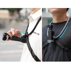 Support de cou réglable POV pour vidéo mains libres, <span class=keywords><strong>vlog</strong></span> et selfie, avec sangle de fixation pour Pocket 4/3 - Product Image 3