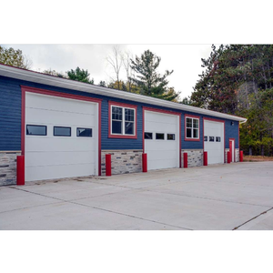 Porte <span class=keywords><strong>de</strong></span> <span class=keywords><strong>garage</strong></span> électrique moderne isolée en aluminium 2026, à commande à distance, fonctionnement automatique, prévention des incendies, insonorisée - Product Image 6