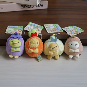 HECION Portachiavi Gamberetto Cute Corner Creatures, Bambola di Peluche Angolo Vegetale Picnic Kingdom, Divertente Ciondolo per Borsa e Morbido Giocattolo di Peluche - Product Image 5