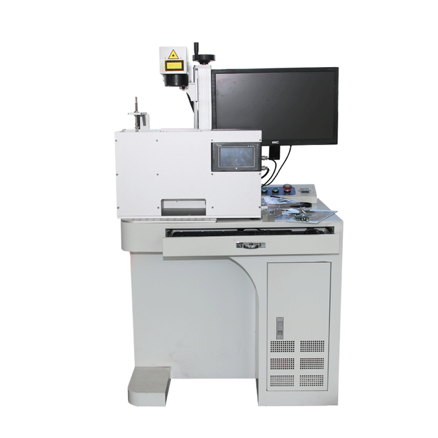 Automatic Tag Engraved Machine Name Plate Fiber Laser Marking Engraving Machine 20w 30w 50w 100w