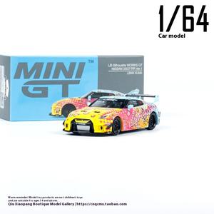 Mini GT Nissan LB Wide Body Edition R35 GT-RR Ver. 1 Modèle de voiture en plastique KUMA - Product Image 4