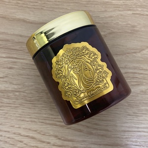 Customize Metallic Stickers Decorative <strong>Gold</strong> Foil Emboss <strong>Label</strong> for Candles - Product Image 2