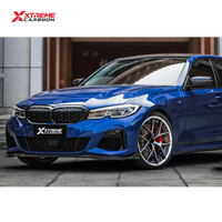 Alerón Delantero de Fibra de Carbono XTREME, Alerón Deportivo de Una Pieza para BMW G20 G21 320i 330i M340i 2019-2022 Serie 3