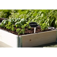Jardinière surélevée en bois pour balcon et jardin, étagère de présentation pour fleurs, légumes et plantes vertes