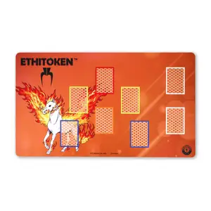Tapis de jeu pliable personnalisé antidérapant pour anime, facile à ranger, pour joueurs de cartes, utilisation sur bureau - Product Image 1
