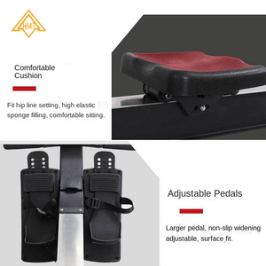 <span class=keywords><strong>Rameur</strong></span> d'air pliable avec moniteur numérique pour entraînement intensif en salle, utilisation commerciale et domestique, poids utilisateur maximum 150 kg - Product Image 3