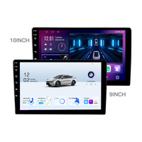Système Autoradio à Écran Haut de Gamme pour Android Sans Fil 9 10 Pouces, Unité Principale Universelle USB BT WIFI Car Play GPS Autoradio Android