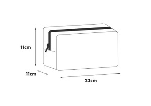 Tùy chỉnh nhãn hiệu riêng Debossed Logo du lịch vệ sinh túi <span class=keywords><strong>Neoprene</strong></span> mỹ phẩm trang điểm túi - Product Image 2