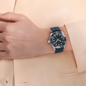 Montre automatique mécanique de plongée sportive avec lunette rotative et bracelet en caoutchouc pour homme Longinesing - Product Image 3