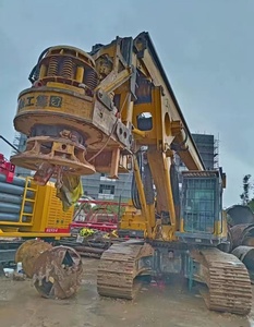 Second <b>Hand</b>/used XCM xr220d year 2021 hydraulic diaphragm wall grab/piling rig/rotary <b>drilling</b> machine bauer BG25 BG38 BG28 - Product Image 2