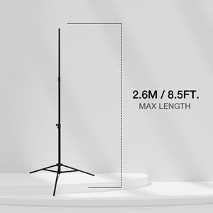 Soporte de Luz Resistente Db de 8.5 Pies, Ajustable, para Equipos de Iluminación de Estudio, Fotografía y Video, Construcción Metálica - Product Image 5