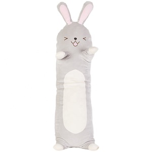 Crea il tuo Design cuscini a forma di carino Peluche corpo del fumetto Peluche cuscino coniglio giocattoli di Peluche colore personalizzato <span class=keywords><strong>Super</strong></span> morbido gatto - Product Image 2