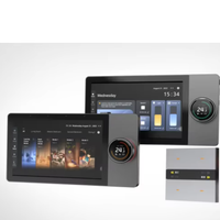 Système d'automatisation domestique intelligent Tuya Smart F10, écran intelligent sans fil, système audio home cinéma mural, passerelle Zigbee, prise en charge de 8 haut-parleurs