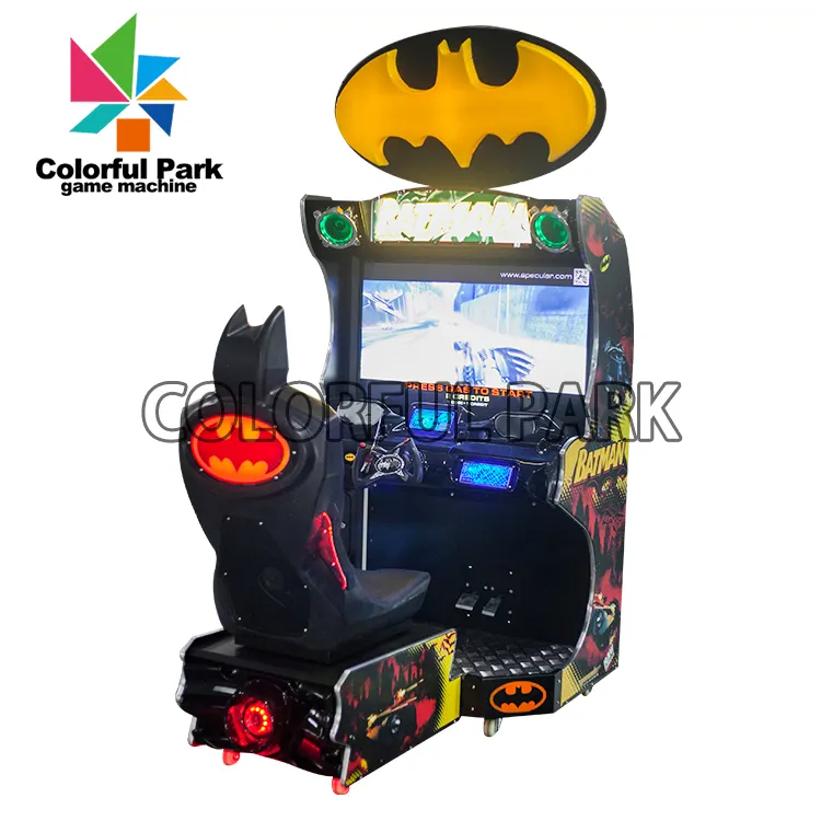Colorful Park borne arcade jeux arcade enfant high quality car racing two player arcade game machine