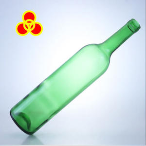 Botella de Vidrio Verde Redonda para Envasado de Bebidas, 600ml, 650ml, 700ml Disponibles, Capacidad Personalizada, OEM, ODM - Product Image 3