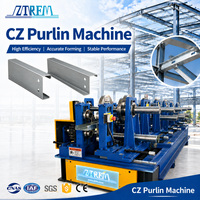 Lini Produksi Purlin Baja C Z Otomatis Pra-Pemotongan Sebelum Pembentukan
