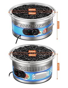 Machine à saucisses électrique commerciale automatique en acier inoxydable 304, faible niveau sonore, grande capacité, extérieur froid au toucher, 2000W 220V - Product Image 6