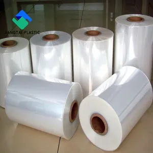 Jiangtai 19um 25 micon 75 ga 100 Gauge Print poliolefina POF Packaging Film termoretraibile