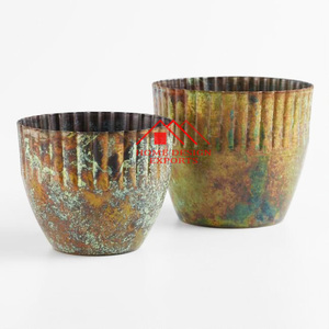 Lot de 2 jardinières de sol pour la décoration du salon 2024 pour la maison, les hôtels et les restaurants 2024 Meilleure vente de décoration d'intérieur Meilleur vendeur - Product Image 1