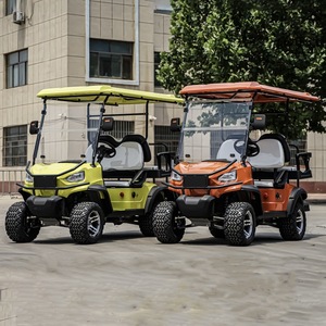 Carrito de Golf de 4 Plazas con Logotipo Personalizado, Batería de Litio 4x4, Motor de 4-7KW, Velocidad de 70km/h, Alcance de 90km, Club Car - Product Image 2