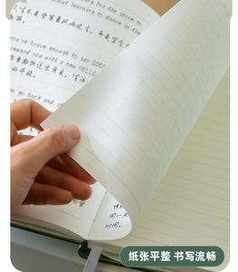 Cahier écologique à reliure spirale imprimé B5 épaissi livre de composition de couleur claire à la mode Simple pour l'école et l'utilisation de cadeaux - Product Image 3