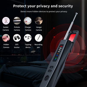 Détecteur de caméra cachée multifonctionnel 8MP 1080P, scanner de signal RF anti-espionnage, localisateur de traceur GPS, zoom optique 10x-20x pour les voyages - Product Image 4