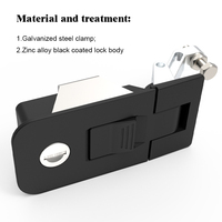Loquet à compression industriel pour camion, caravane, kit de boîte à outils, serrure de camping-car, remorque, panneau, verrou à compression à pousser