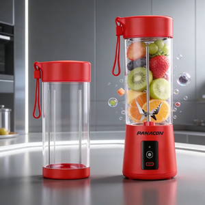 Heavy Duty Portable USB-C 400ml BPA-Free Low Noise Ice Smoothie Maker 2-in-1 <b>Car</b> Outdoor Battery-Powered Rechargeable Juicer - Product Image 4