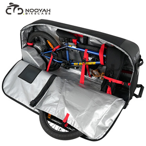 NOOYAH sac de voyage de vélo pour <span class=keywords><strong>BMX</strong></span> vélo professionnel Motocross étui de Transport 20 pouces roue arrière sans démontage 900D sac de vélo - Product Image 1