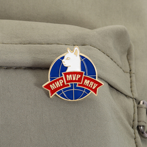 Épingles en émail <span class=keywords><strong>Mir</strong></span> Mur Myau Planet Cats, broches créatives en forme d'étoile de chat, badge de revers, bijoux en gros - Product Image 3