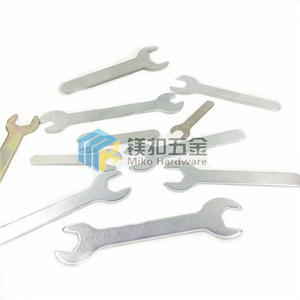 Clé à molette ouverte Miko Hardware 22-24 mm, métrique, en acier estampé, zingué, pour M10-14 mm - Product Image 3