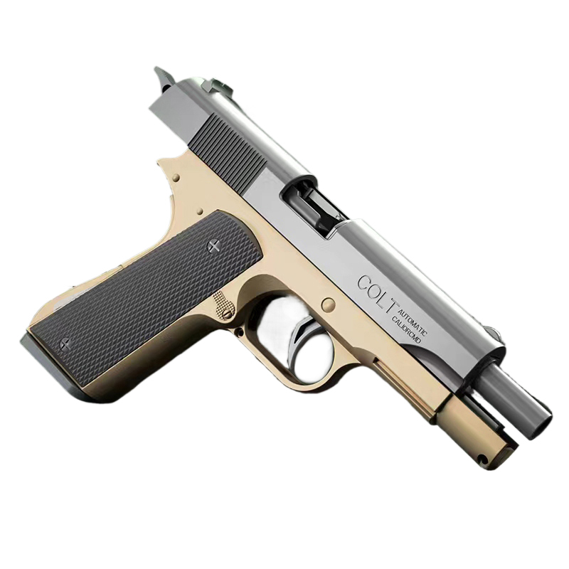 GunToy Gun1911シェルイジェクトソフト弾丸おもちゃの銃大人のための