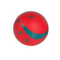 Ballons de squash personnalisés avec logo, double couleur, en caoutchouc, rebond élevé, 63 mm, Jk26758, jouet sportif