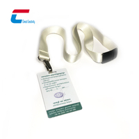 Carte d'identité photo en PVC avec mini-étiquette RFID - Carte d'identification étanche avec portrait