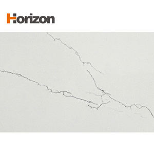 Toptan düşük fiyat yapay kuvars döşeme beyaz ven mermer döşeme ile suni kuvars mutfak tezgahı - Product Image 6