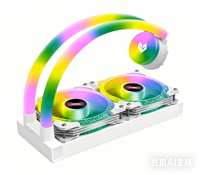 Speedy 240 240mm Liquid Cooling Gaming PC Radiator Computer Case with ARGB LED and Fluid Bearing