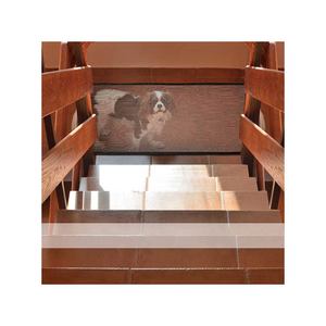 <span class=keywords><strong>Barrière</strong></span> de sécurité <span class=keywords><strong>rétractable</strong></span> <span class=keywords><strong>pour</strong></span> animaux domestiques, <span class=keywords><strong>barrière</strong></span> de sécurité pliable portable <span class=keywords><strong>pour</strong></span> bébés et petits animaux, installation facile sur les escaliers - Product Image 4