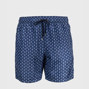 Herren Maßgefertigte Leichte Boardshorts Atmungsaktive 4-Wege-Stretch Poly-Mischgewebe Badehose Feuchtigkeitsableitend Schnelltrocknend Wasserdicht - Product Image 1