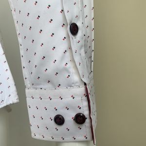 Nuovo arrivo camicia più recente disegni per gli uomini camicia Slim Fit camicia da uomo stampata - Product Image 6