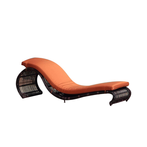 Ensemble <span class=keywords><strong>de</strong></span> chaises longues en rotin d'extérieur modernes et durables avec coussins résistants aux UV et imperméables pour la <span class=keywords><strong>plage</strong></span>, la piscine, la cour et les loisirs - Product Image 5