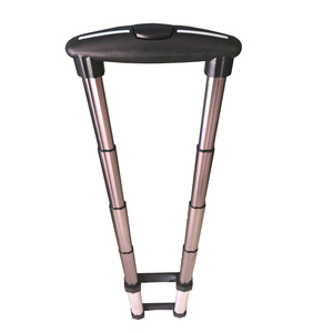 Sac de chariot pliable en aluminium Portable poignée de canne à cintrer poignée de <span class=keywords><strong>voyage</strong></span> poignée de chariot - Product Image 3