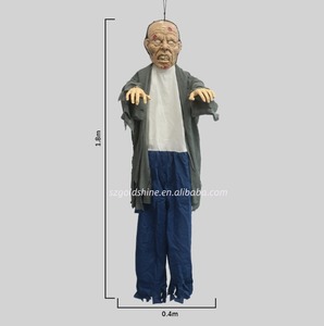 Costume de squelette fantôme complet du corps d'horreur avec couvre-chef effrayant de zombie monstre de vampire adulte Halloween fête masque en latex matériel PC - Product Image 2